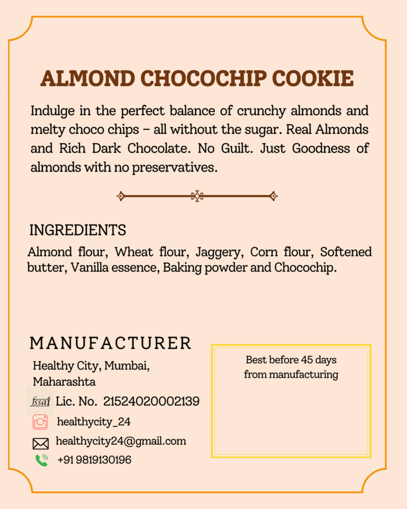 Almonds Chocochips Cookies - Image 5