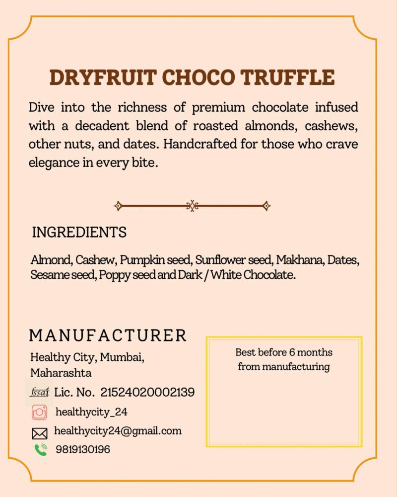 Dryfruits Choco Truffle - Image 4