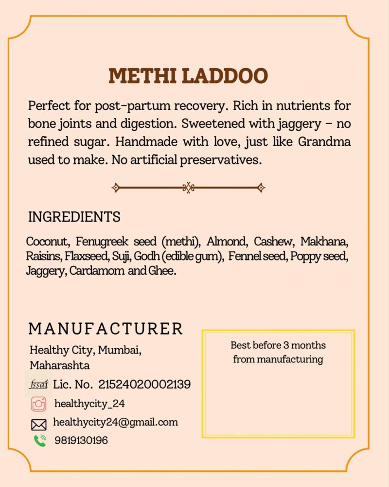 Methi Laddoo - Image 4