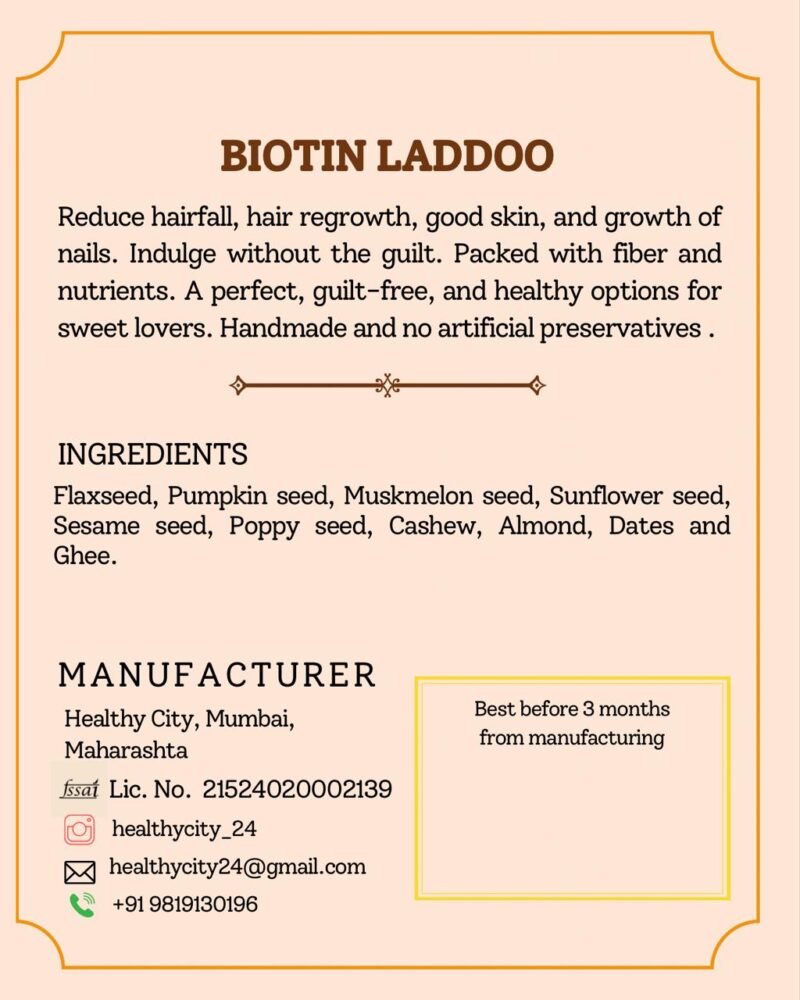 Biotin Laddoo - Image 5