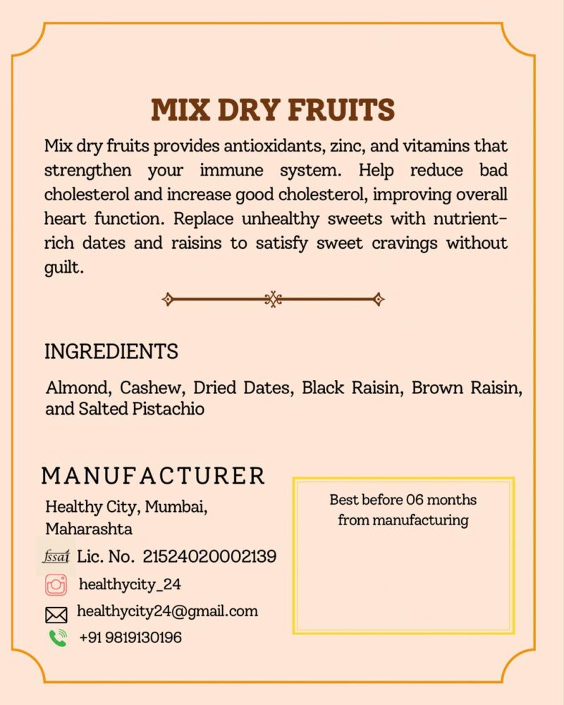 Mixed Dry Fruits - Image 4